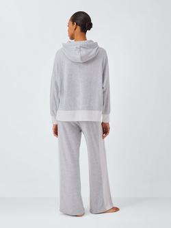 John Lewis Snit Colour Block Lounge Set, Grey/Ivory - view 2, Grey/Ivory