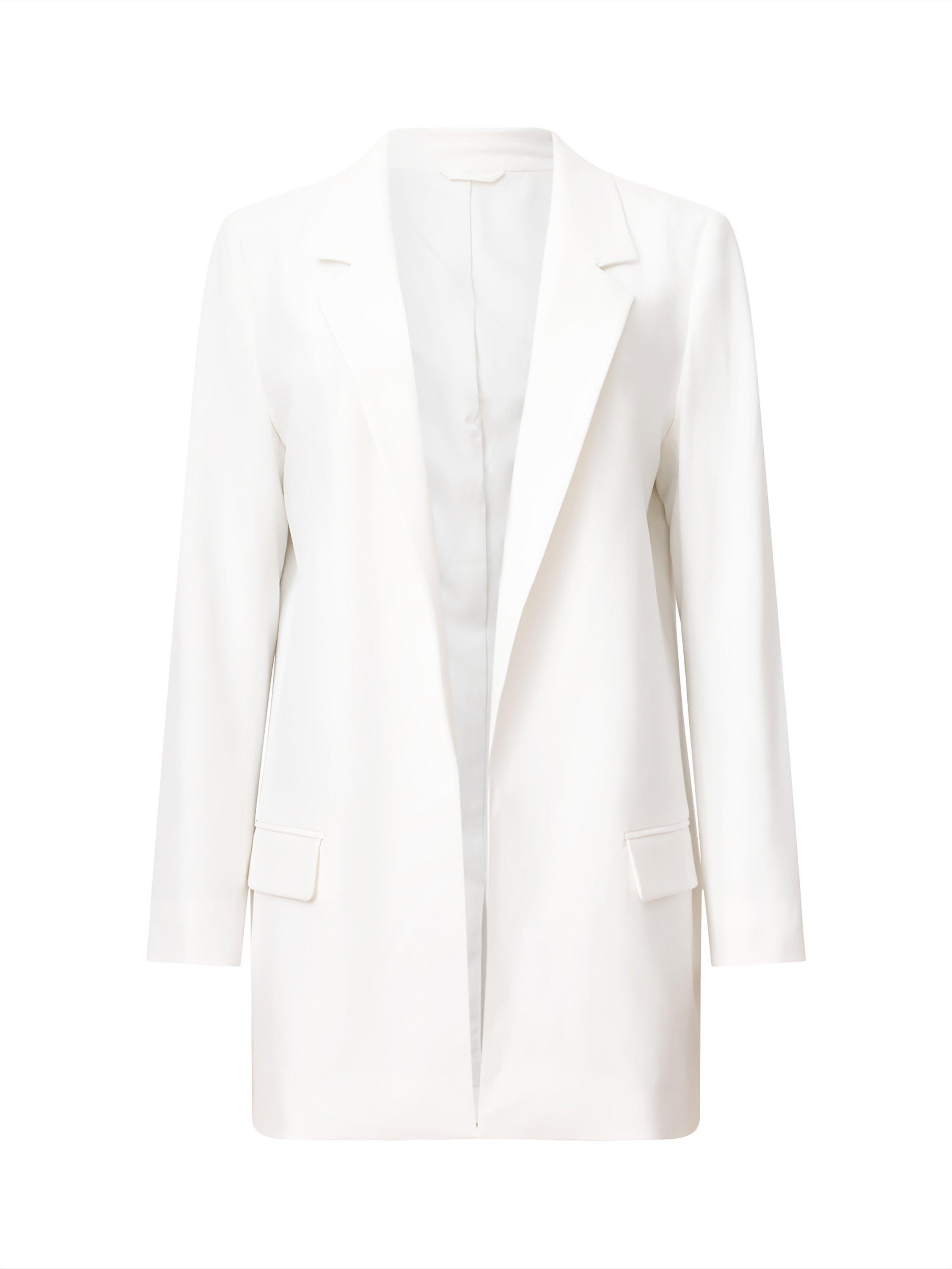 Product image 4 of 7, which shows AllSaints Aleida Tailored Blazer, White, 6