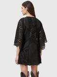AllSaints Luci Pure Organic Cotton Dress, Black
