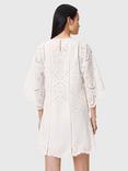 AllSaints Luci Mid-Length Sleeves Organic Cotton Mini Dress
