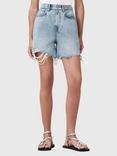 AllSaints Doris Organic Cotton Denim Shorts