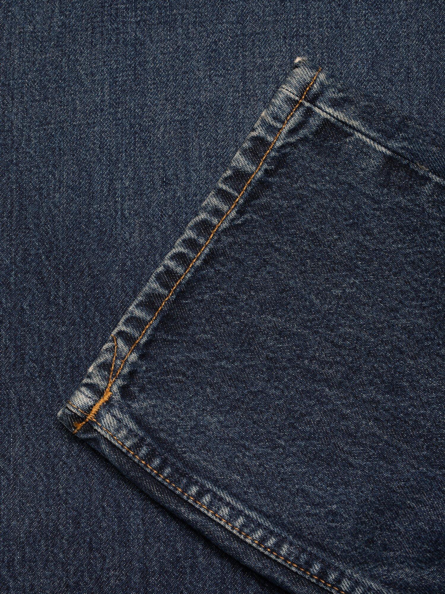Product image 5 of 7, which shows Nudie Jeans Rad Rufus Slim Fit Jeans, Blue Soil, 30S