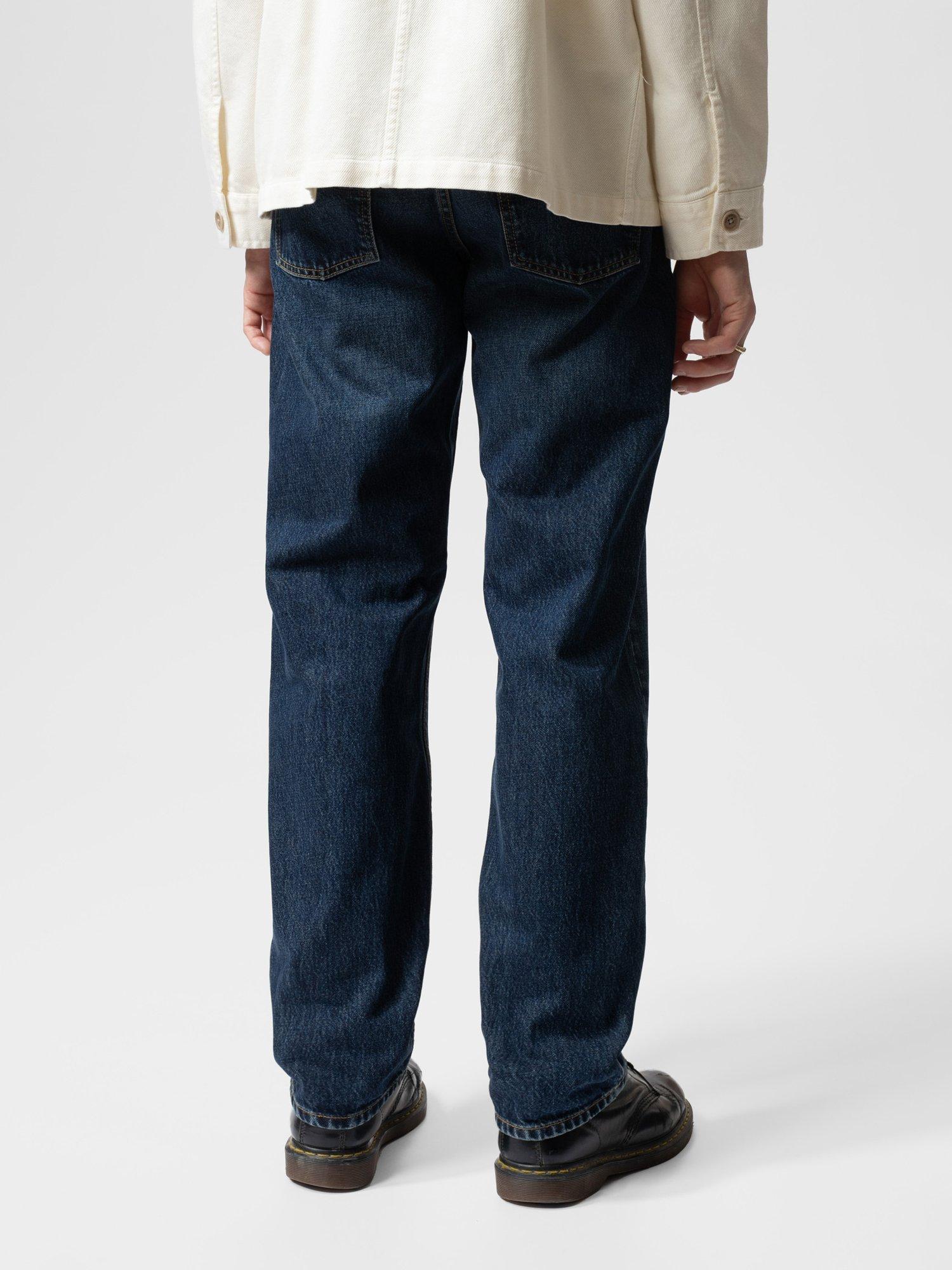 Product image 7 of 7, which shows Nudie Jeans Rad Rufus Slim Fit Jeans, Blue Soil, 30S
