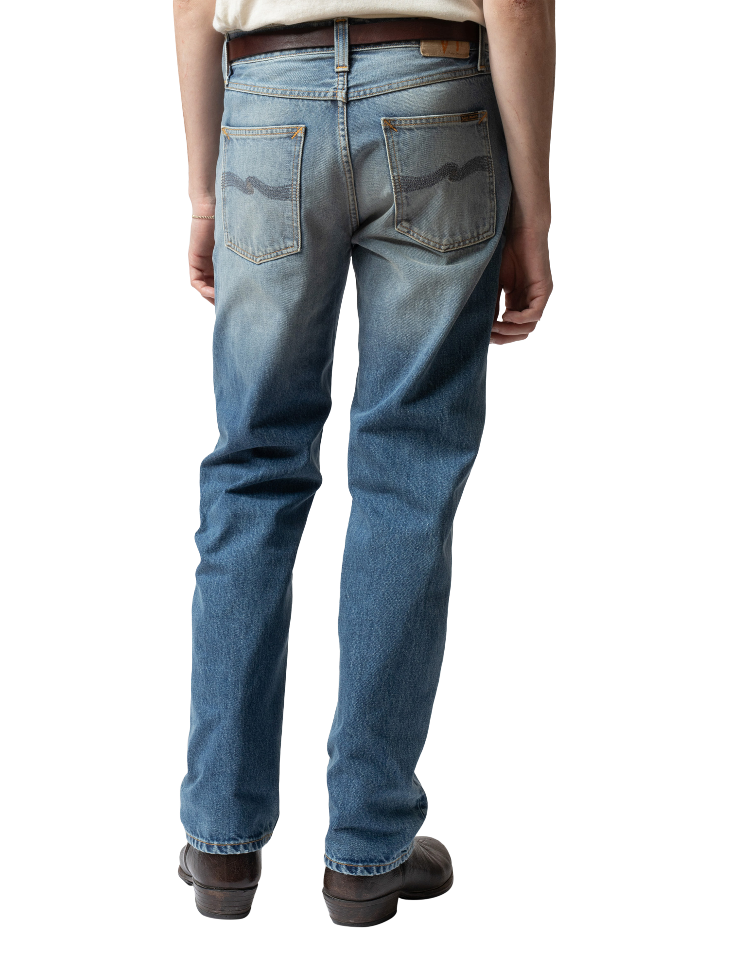 Product image 4 of 4, which shows Nudie Jeans Rad Rufus Jeans, Summer Shadow, 30S