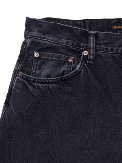 Nudie Jeans Tuff Tony Slim Fit Jeans, Black Vintage - view 2, Black Vintage