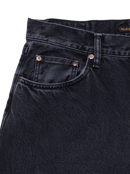 Nudie Jeans Tuff Tony Slim Fit Jeans, Black Vintage - view 2, Black Vintage