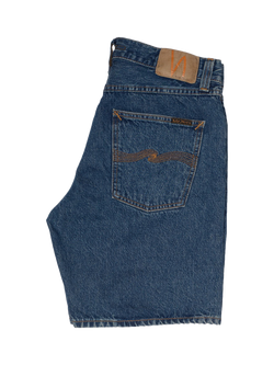 Nudie Jeans Seth Denim Shorts, Morning Soul - view 2, Morning Soul
