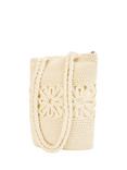 Yumi Crochet Tote Bag, White