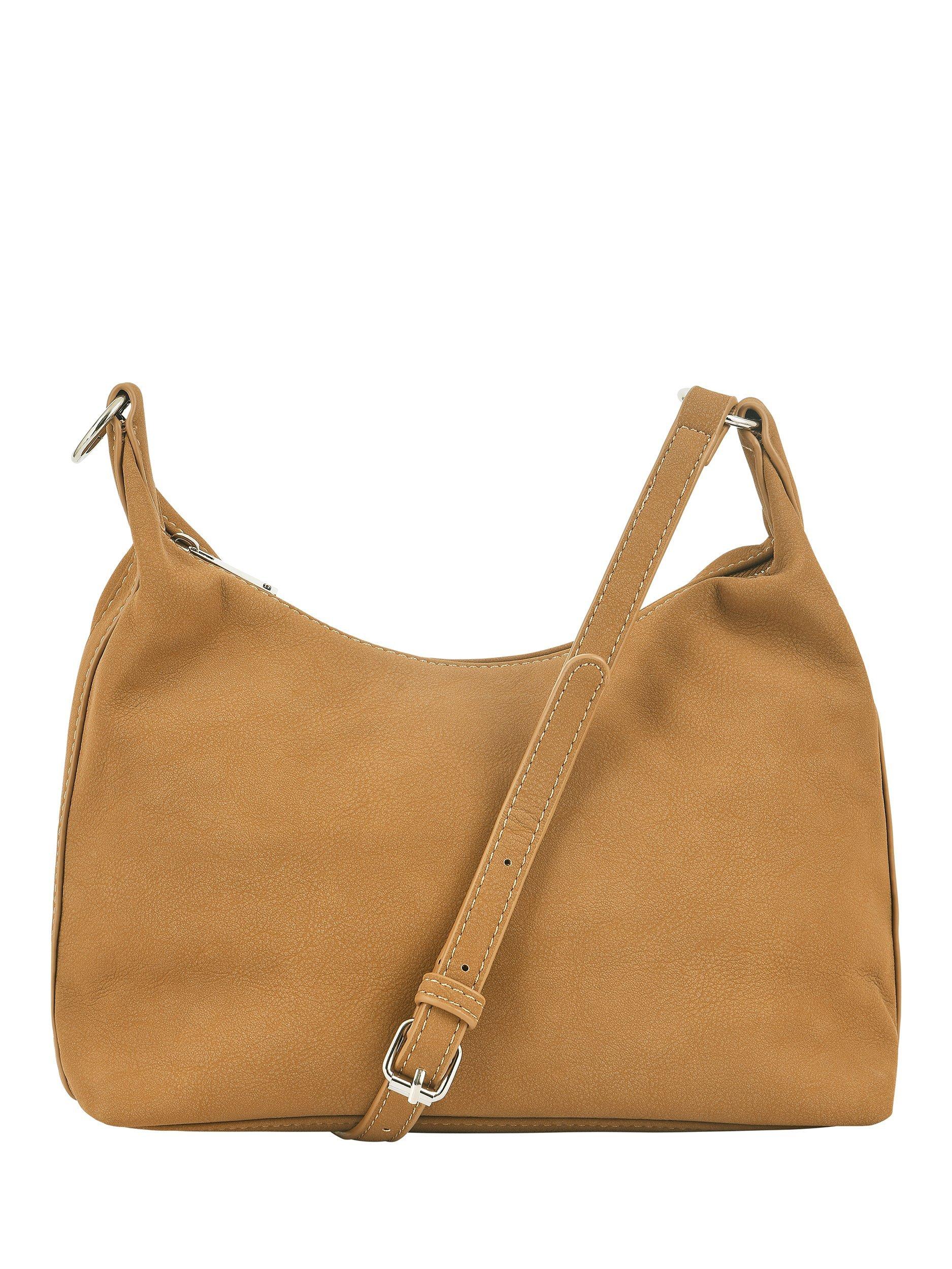 Product image 1 of 4, which shows Yumi Crossbody Shoulder Bag, Tan