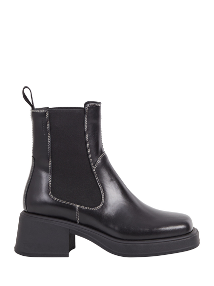 Vagabond Shoemakers Dorah Leather Platform Chelsea Boots, Black, Black