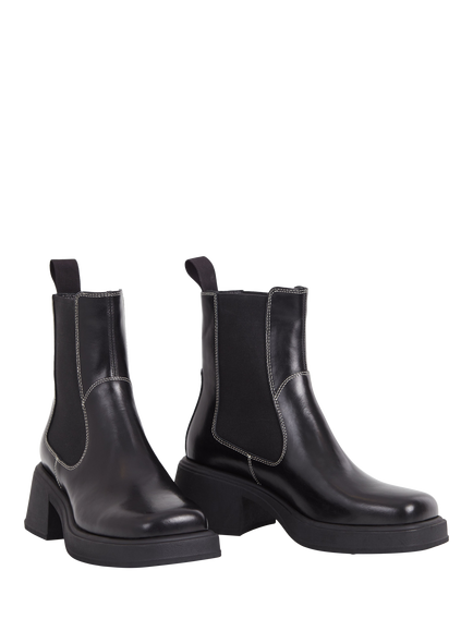 Vagabond Shoemakers Dorah Leather Platform Chelsea Boots, Black - view 2, Black