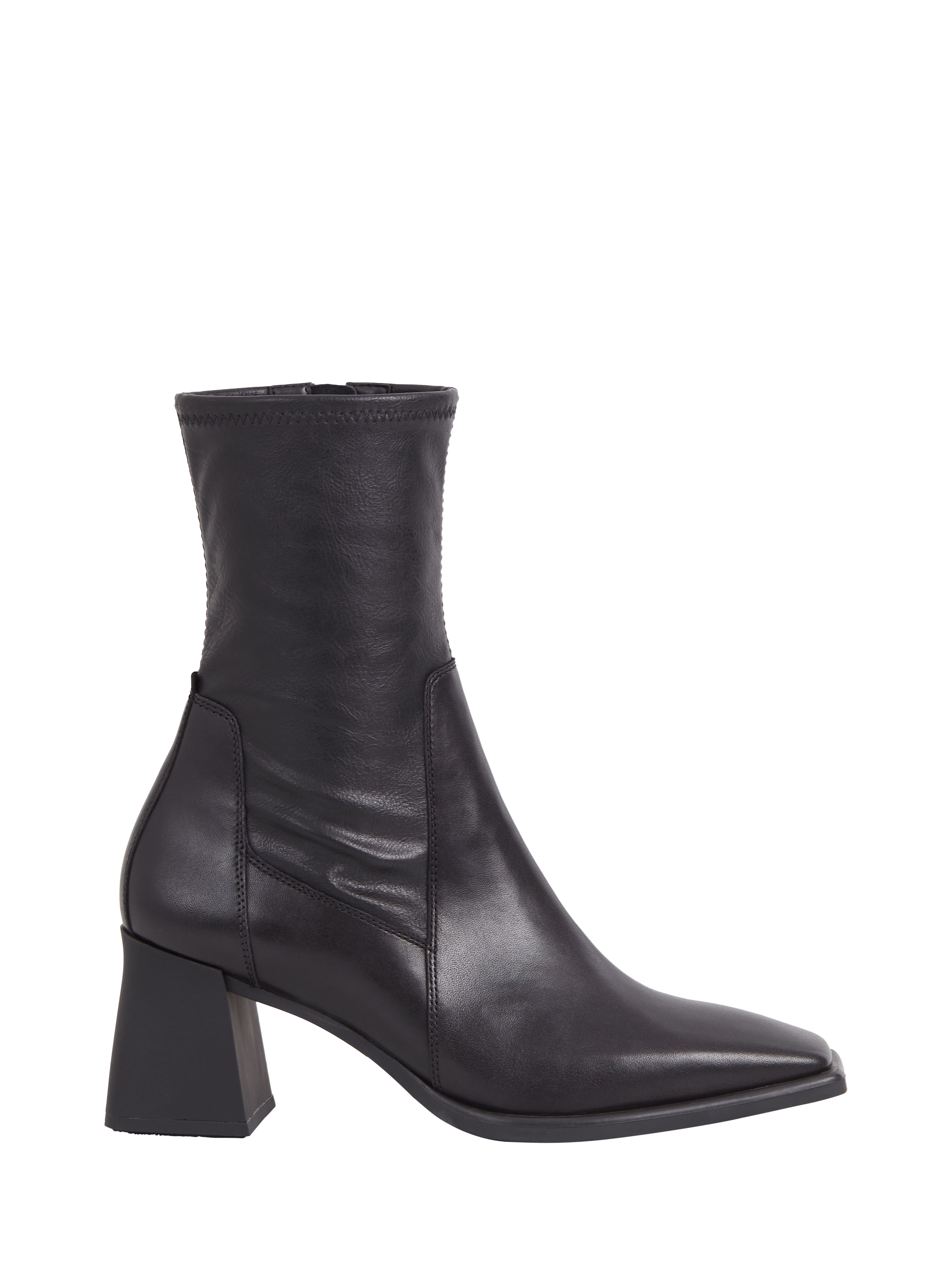 Vagabond Shoemakers Hedda Leather Blend Ankle Boots, Black