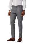 Hackett London Regular Fit Wool Blend Suit Trousers, Granite Grey, Granite Grey