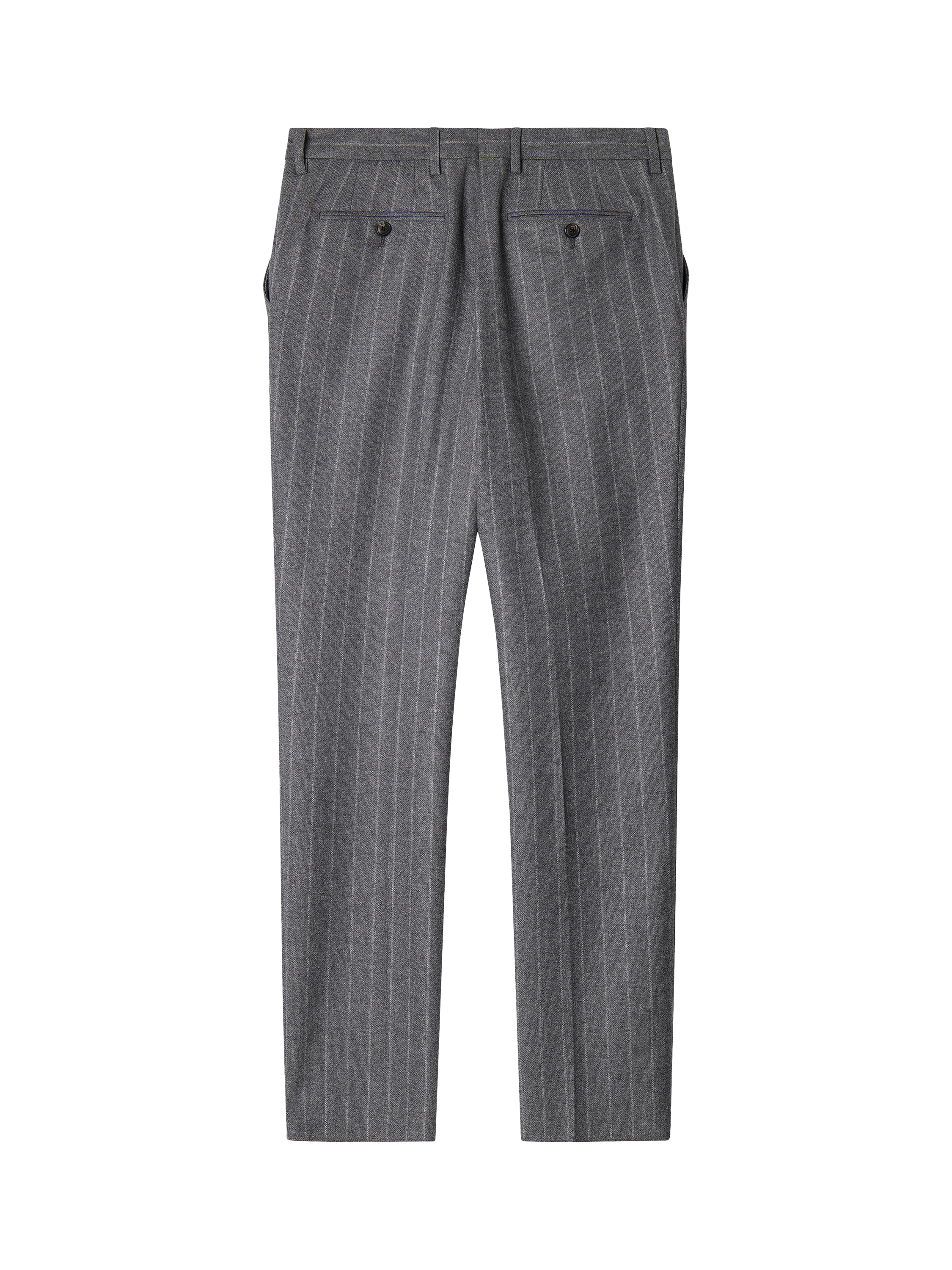 Product image 6 of 6, which shows Hackett London Regular Fit Wool Blend Suit Trousers, Granite Grey, 28R