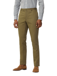 Hackett London Kensington Slim Fit Cotton Linen Blend Trousers