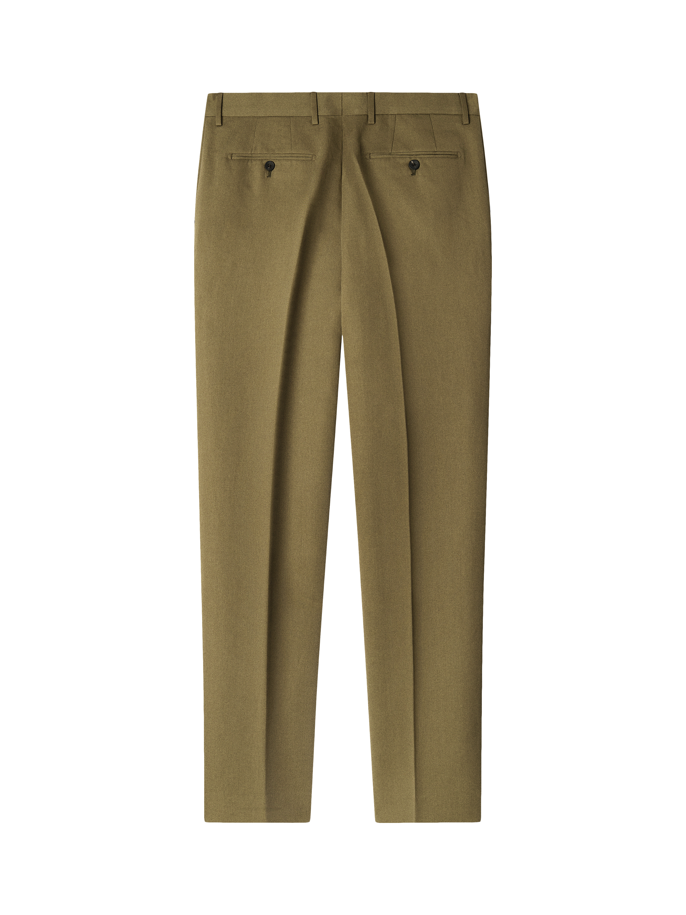 Product image 7 of 7, which shows Hackett London Kensington Slim Fit Cotton Linen Blend Trousers, Safari Green, 42R