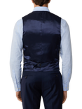 Hackett London Italian Wool Waistcoat, Navy, Navy