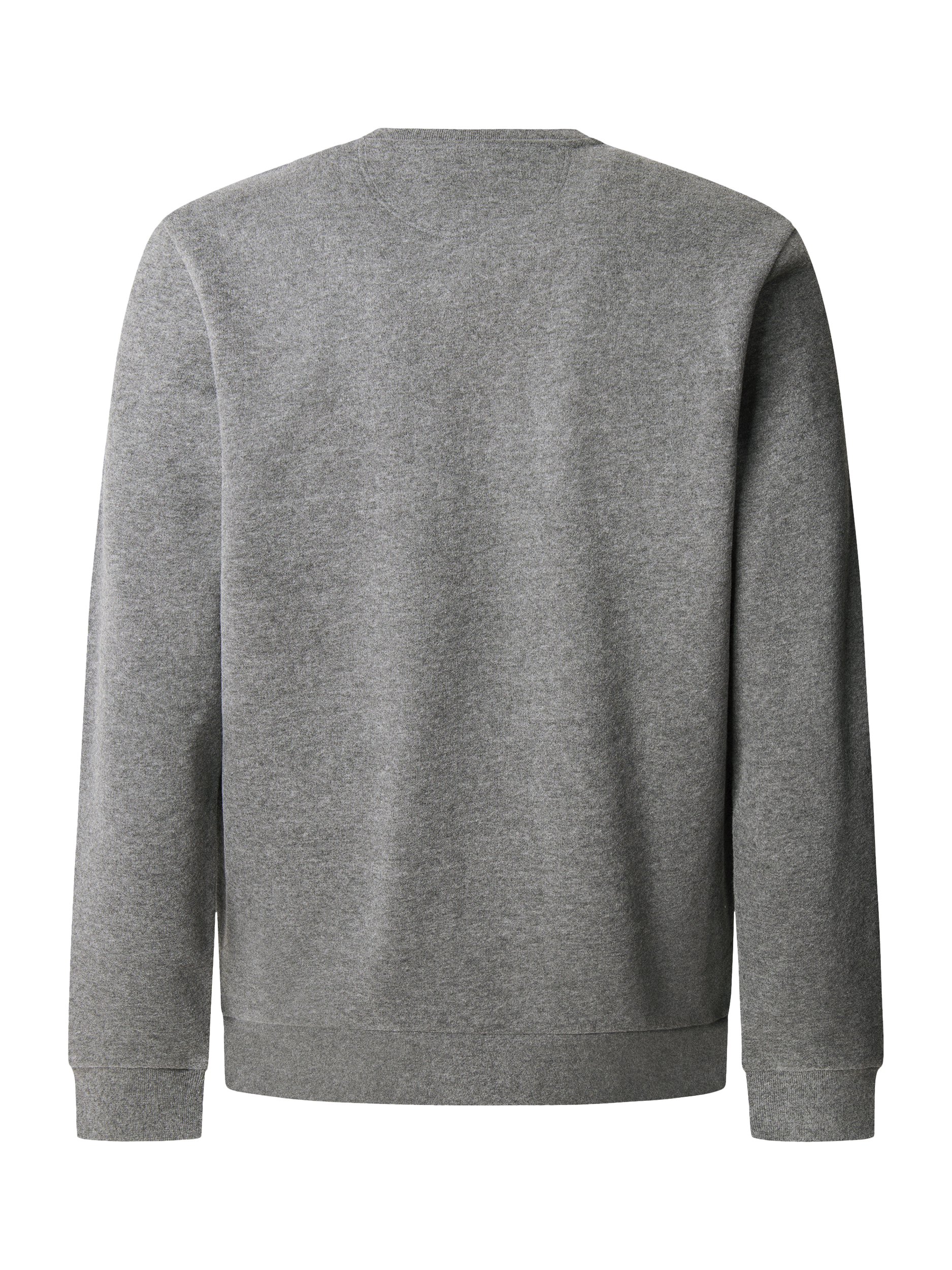 Product image 6 of 11, which shows Hackett London Heritage Cotton Blend Fleece-Back Sweatshirt, Granite Grey, XXXL