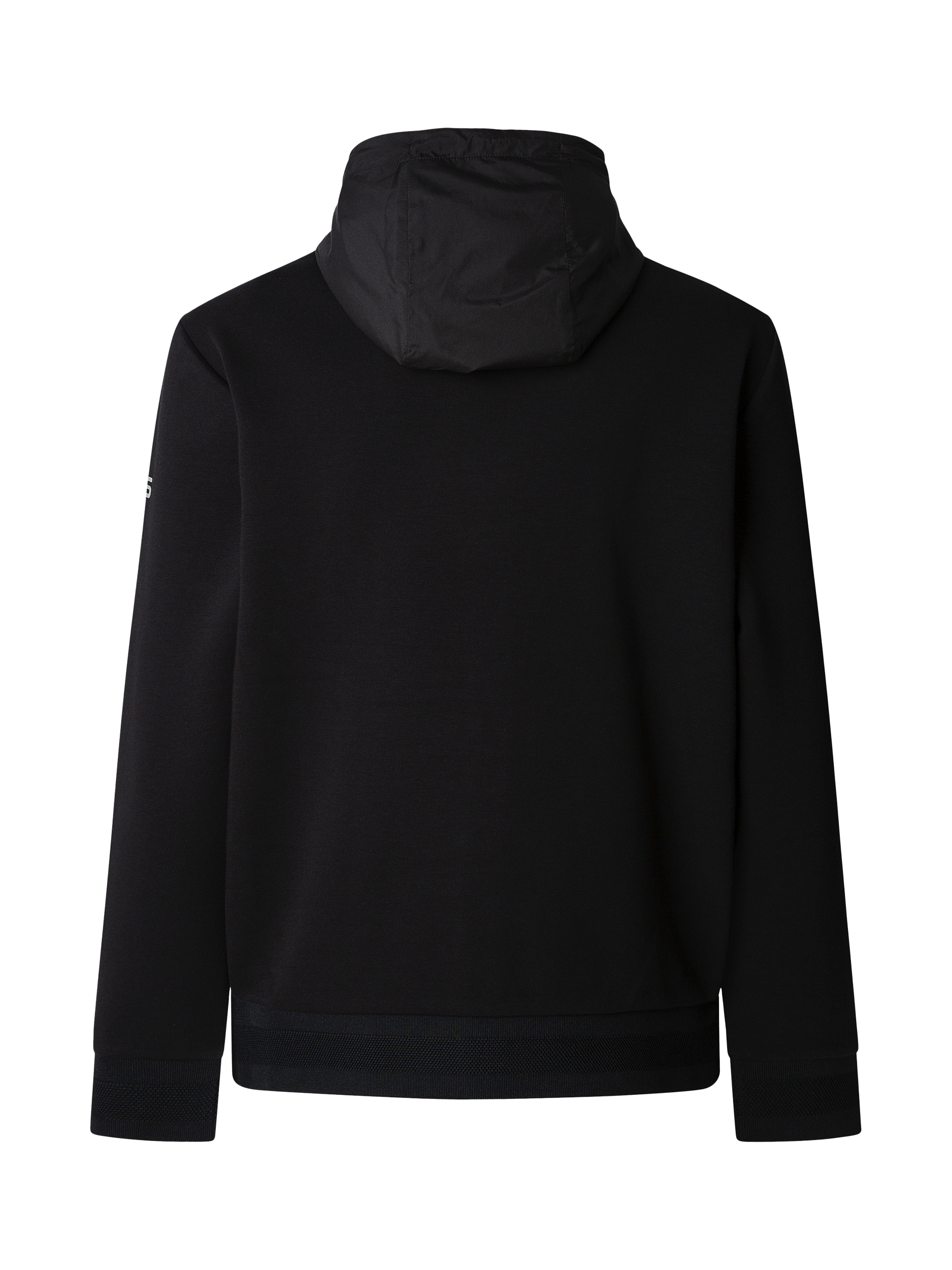 Product image 6 of 6, which shows Hackett London Fusion Track Zip Hoodie, Black, XXL