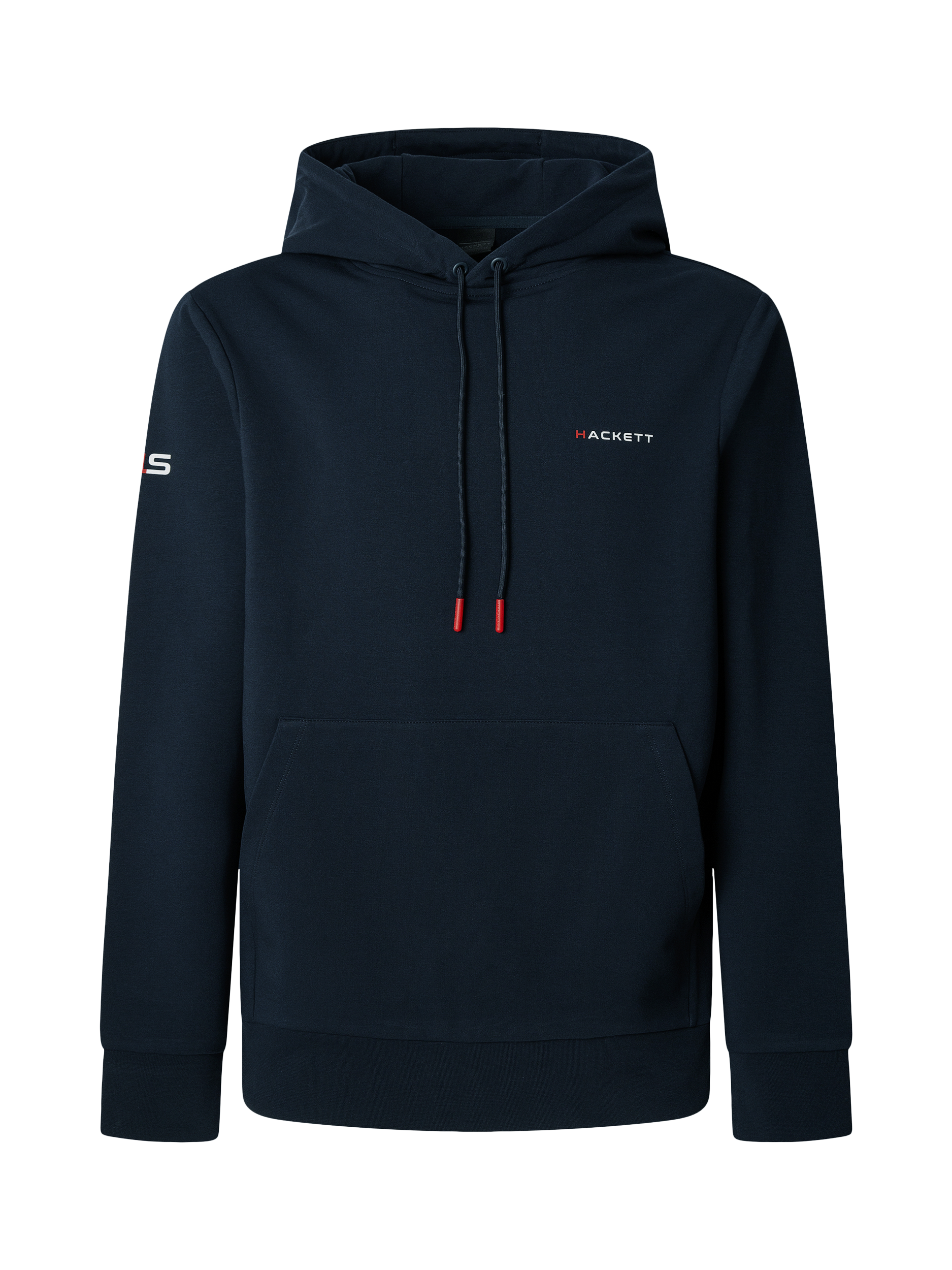 Product image 5 of 6, which shows Hackett London Sport Cotton Blend Hoodie, Navy, XS