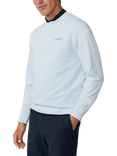 Hackett London Sport Cotton Blend Jumper, Sky Blue