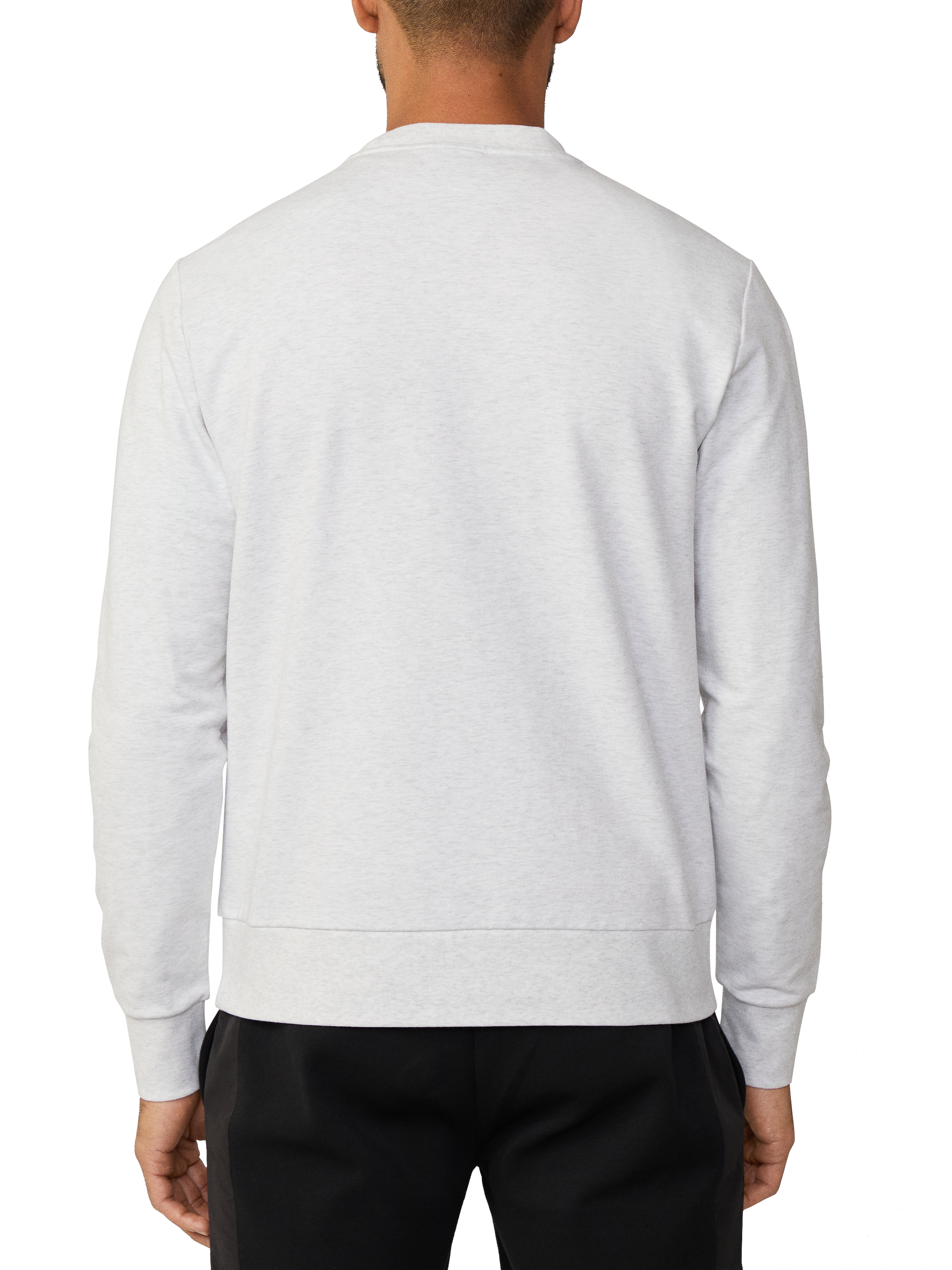 Product image 3 of 6, which shows Hackett London Cotton Blend Sweatshirt, Light Grey, XXXL