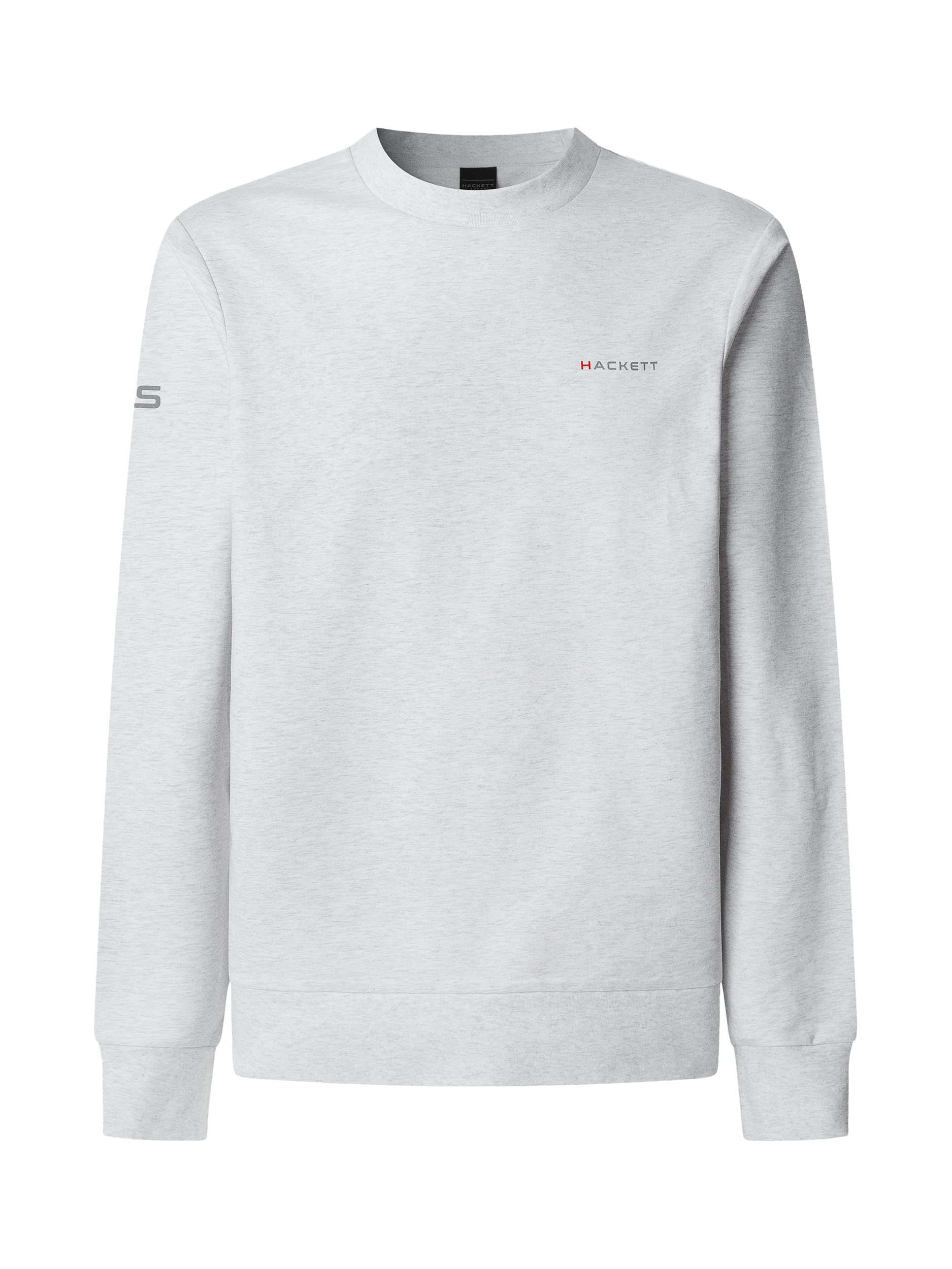 Product image 5 of 6, which shows Hackett London Cotton Blend Sweatshirt, Light Grey, XXXL