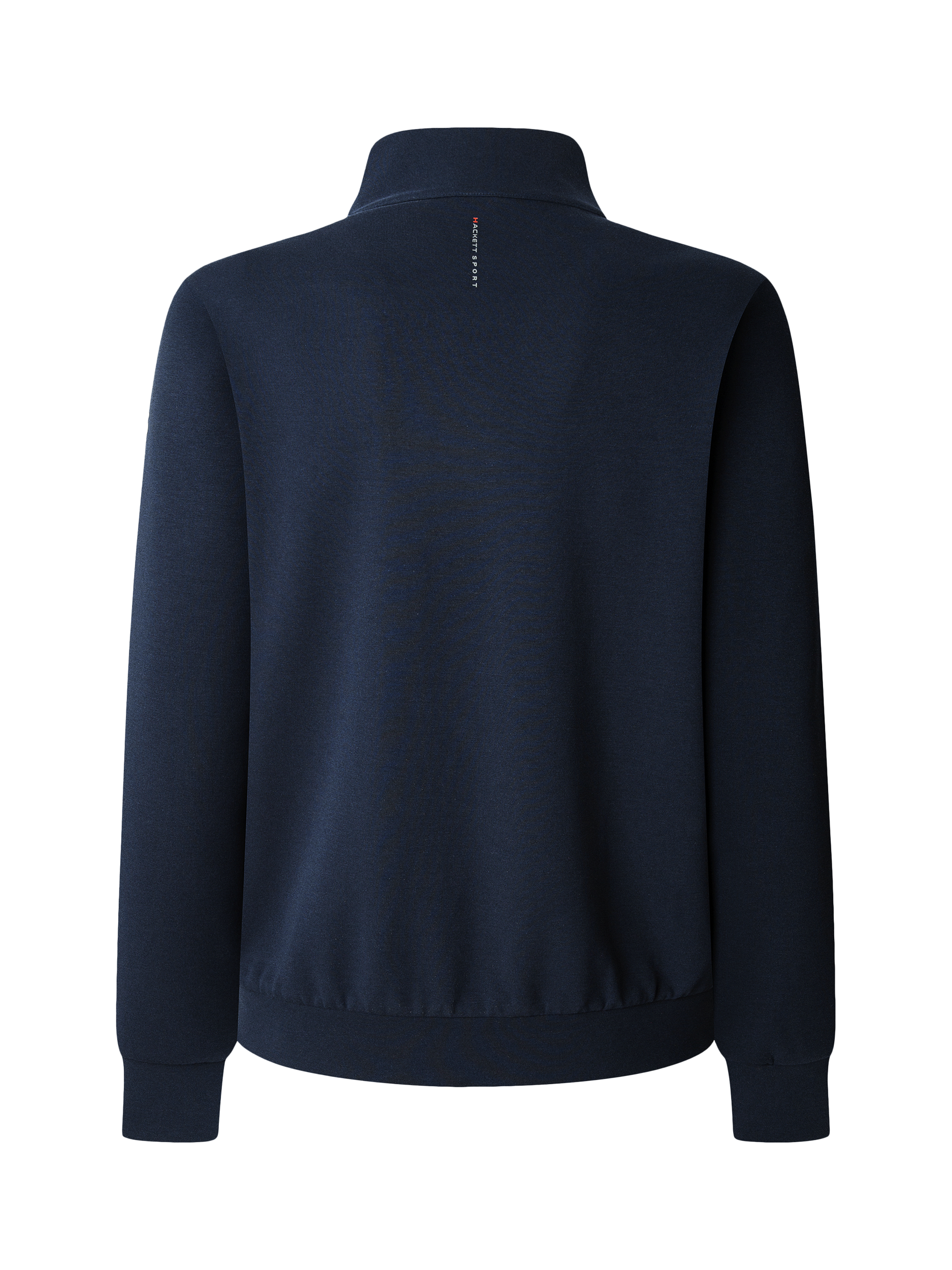 Product image 7 of 7, which shows Hackett London Sport Zip Front Cotton Blend Jacket, Navy, XXL