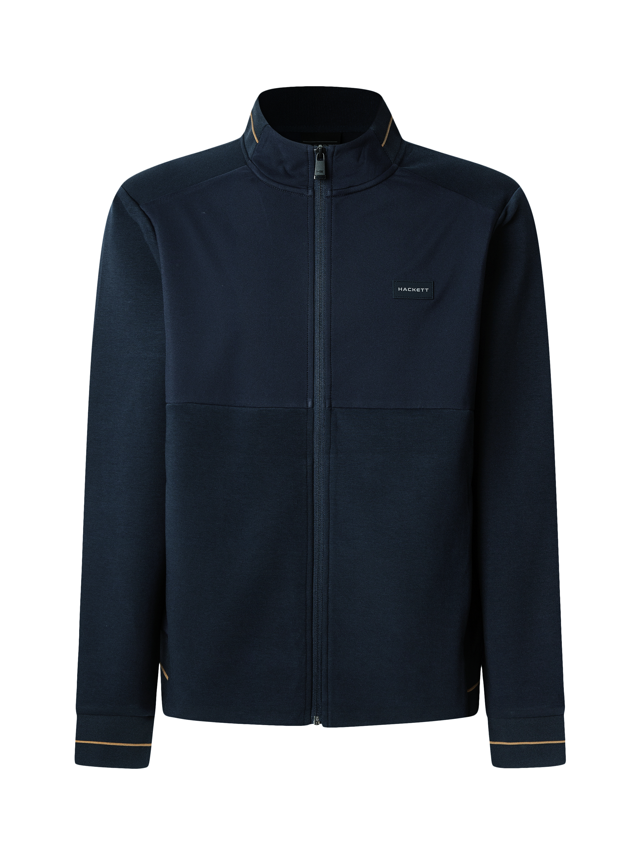 Product image 6 of 7, which shows Hackett London Resort Track Full Zip Sweatshirt, Navy, XXL