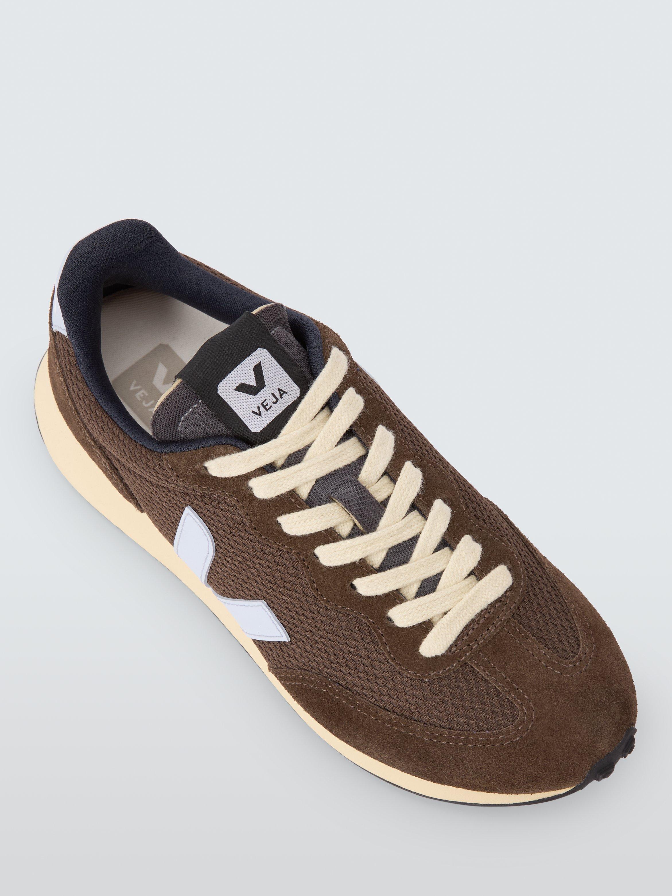 VEJA Rio Branco II Lace Up Trainers, Brown/Multi