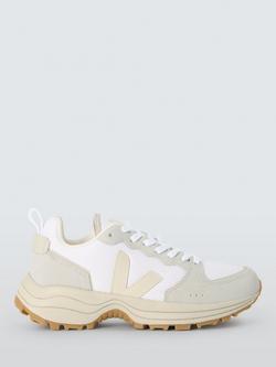 VEJA Venturi II Cotton Textured Lace Up Sneakers, White/Pierre, White/Pierre