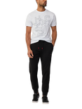Hackett London Classic Fit Branded Joggers, Black