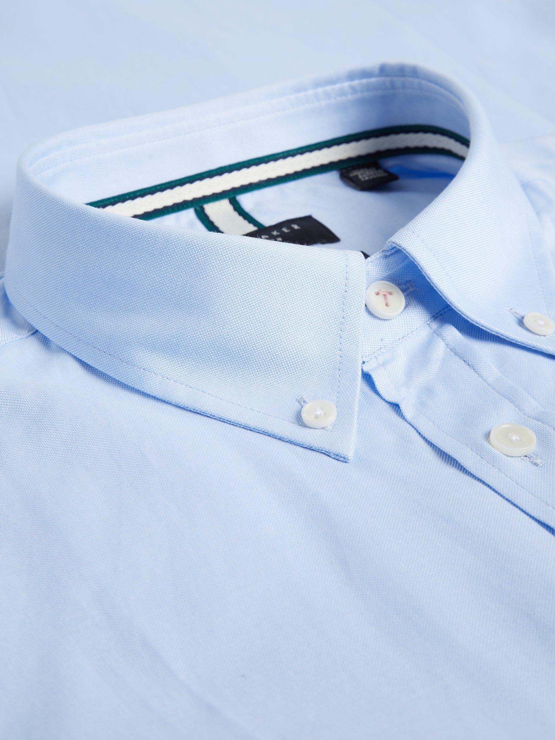 Product image 4 of 6, which shows Ted Baker Aldgate Cotton Regular Fit Oxford Shirt, Lt Blue, M