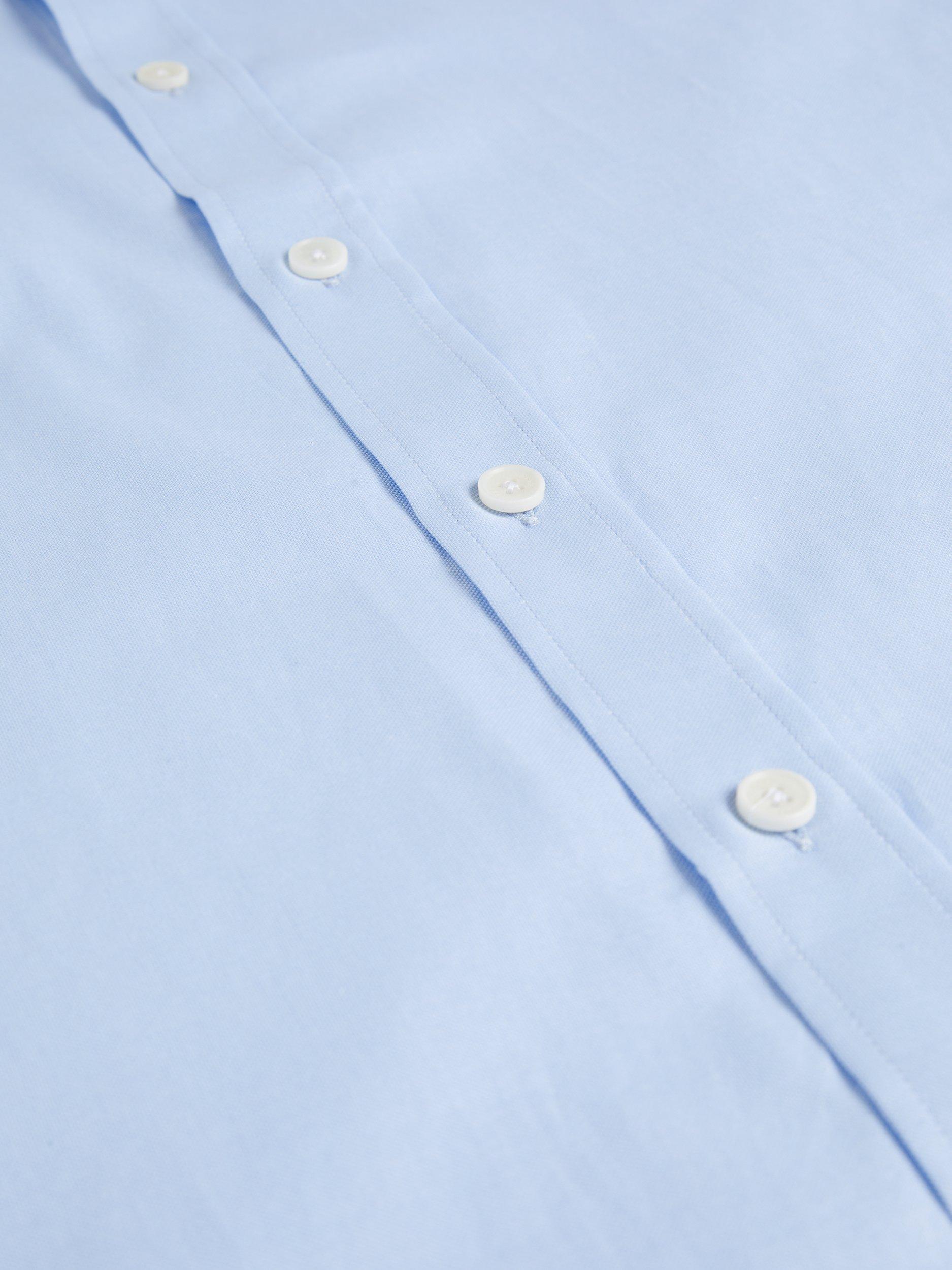 Product image 5 of 6, which shows Ted Baker Aldgate Cotton Regular Fit Oxford Shirt, Lt Blue, M