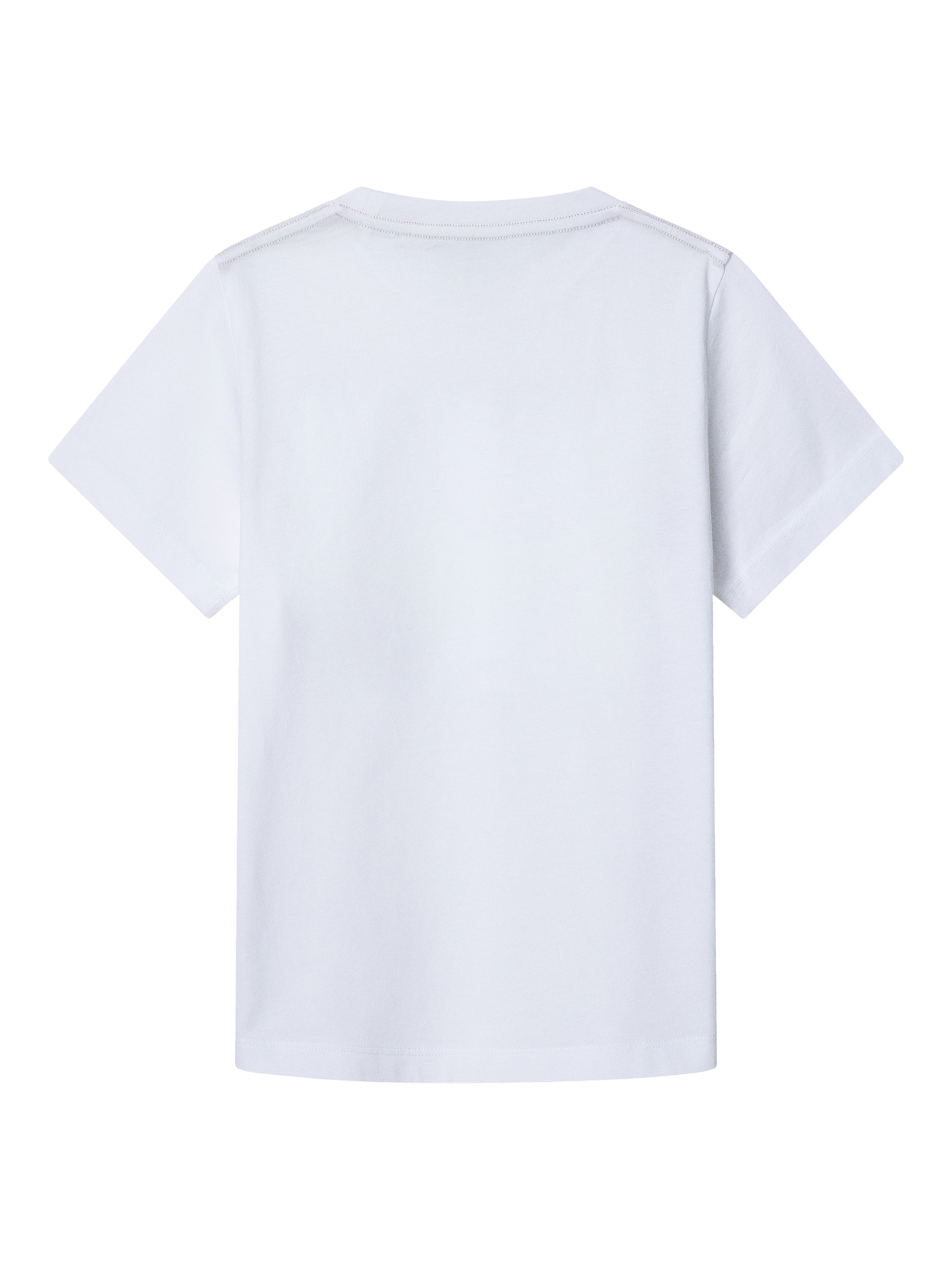 Product image 2 of 4, which shows Hackett London Kids' Cotton Floral Logo Print T-Shirt, Optic White, 15 years
