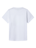 Hackett London Kids' Cotton Floral Logo Print T-Shirt