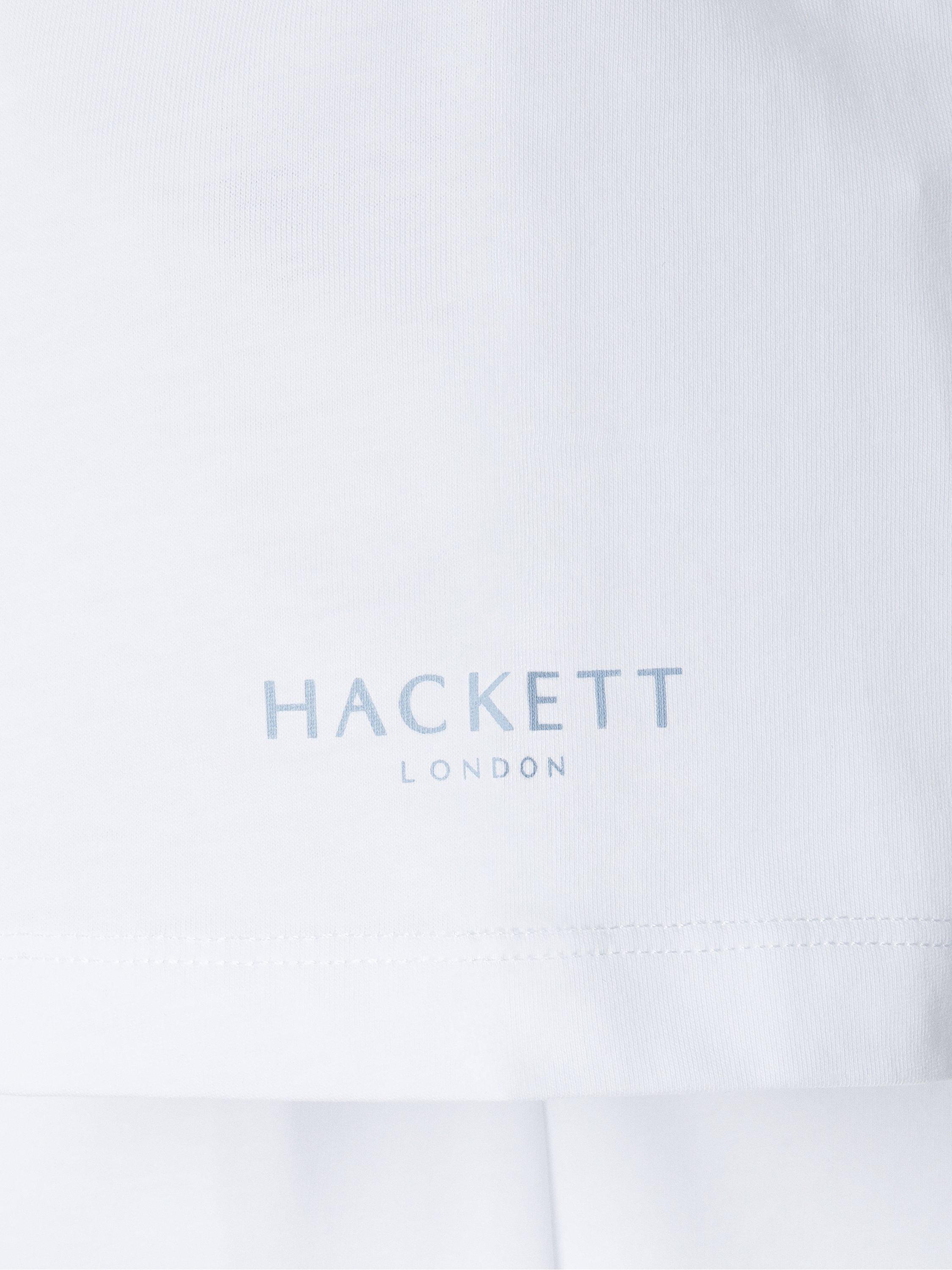 Product image 4 of 4, which shows Hackett London Kids' Cotton Logo T-Shirt, Optic White, 2 years