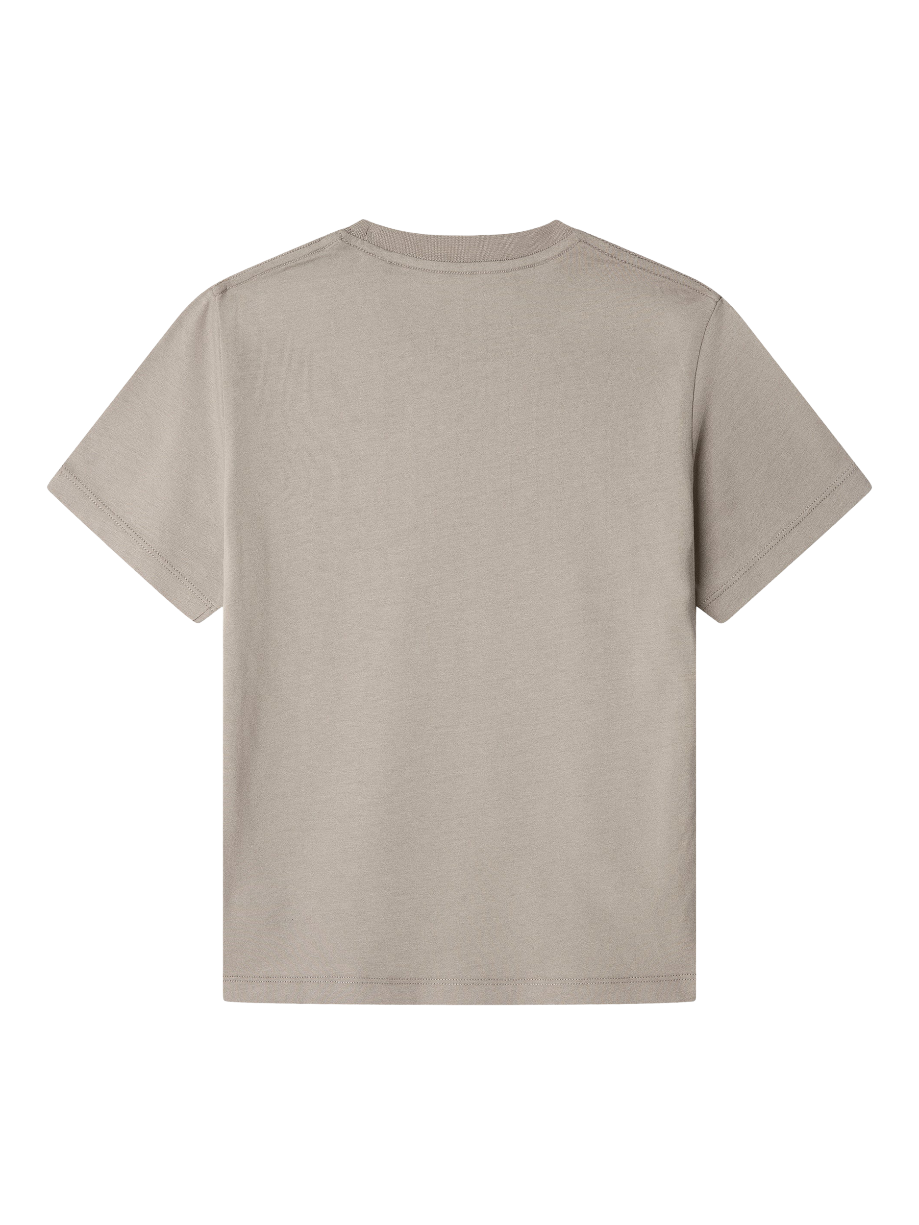 Product image 2 of 4, which shows Hackett London Kids' Cotton Logo Graphic T-Shirt, Pebble Beige, 2 years