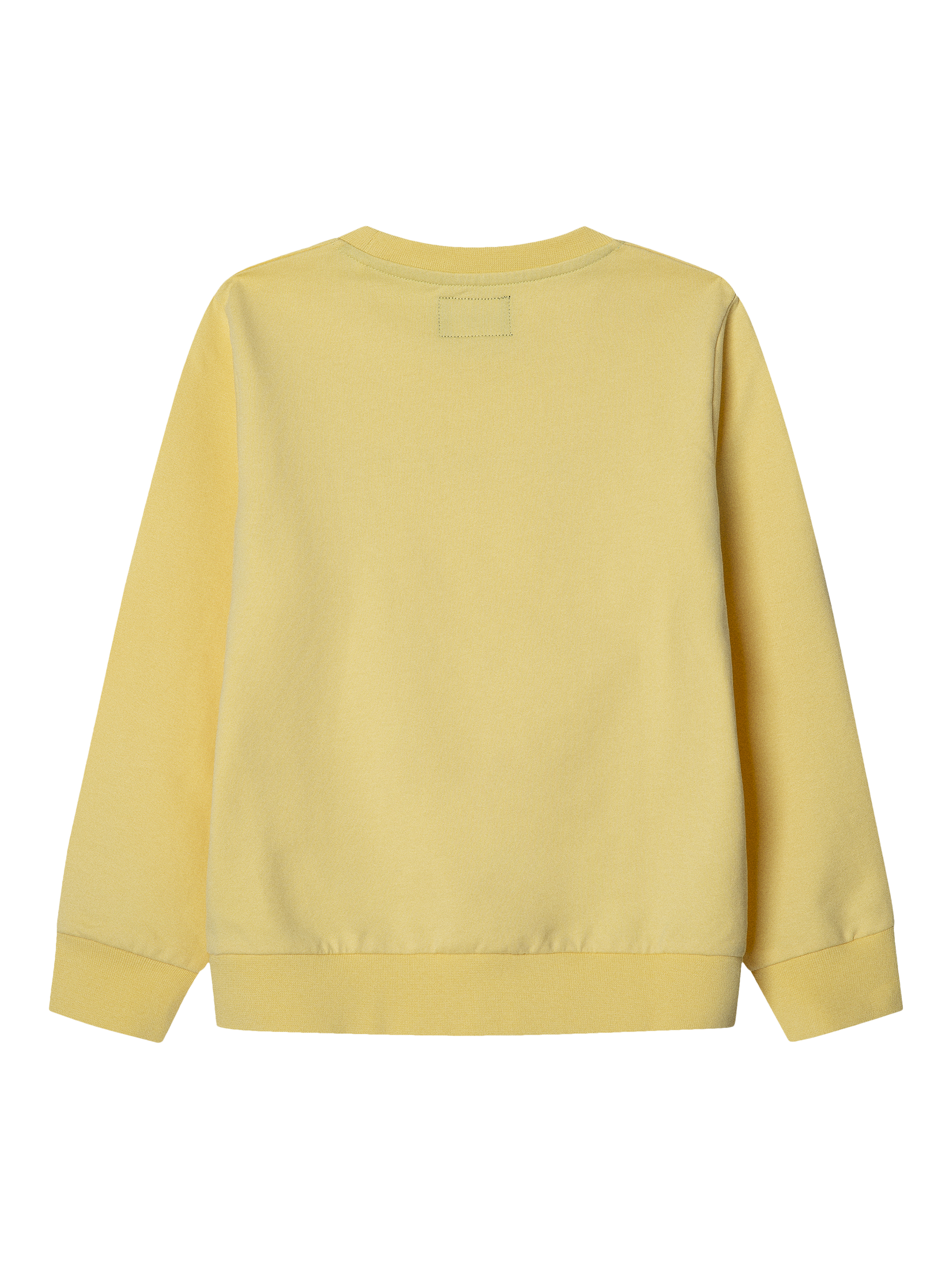Product image 2 of 4, which shows Hackett London Kids' Cotton Logo Sweatshirt, Soft Yellow, 15 years