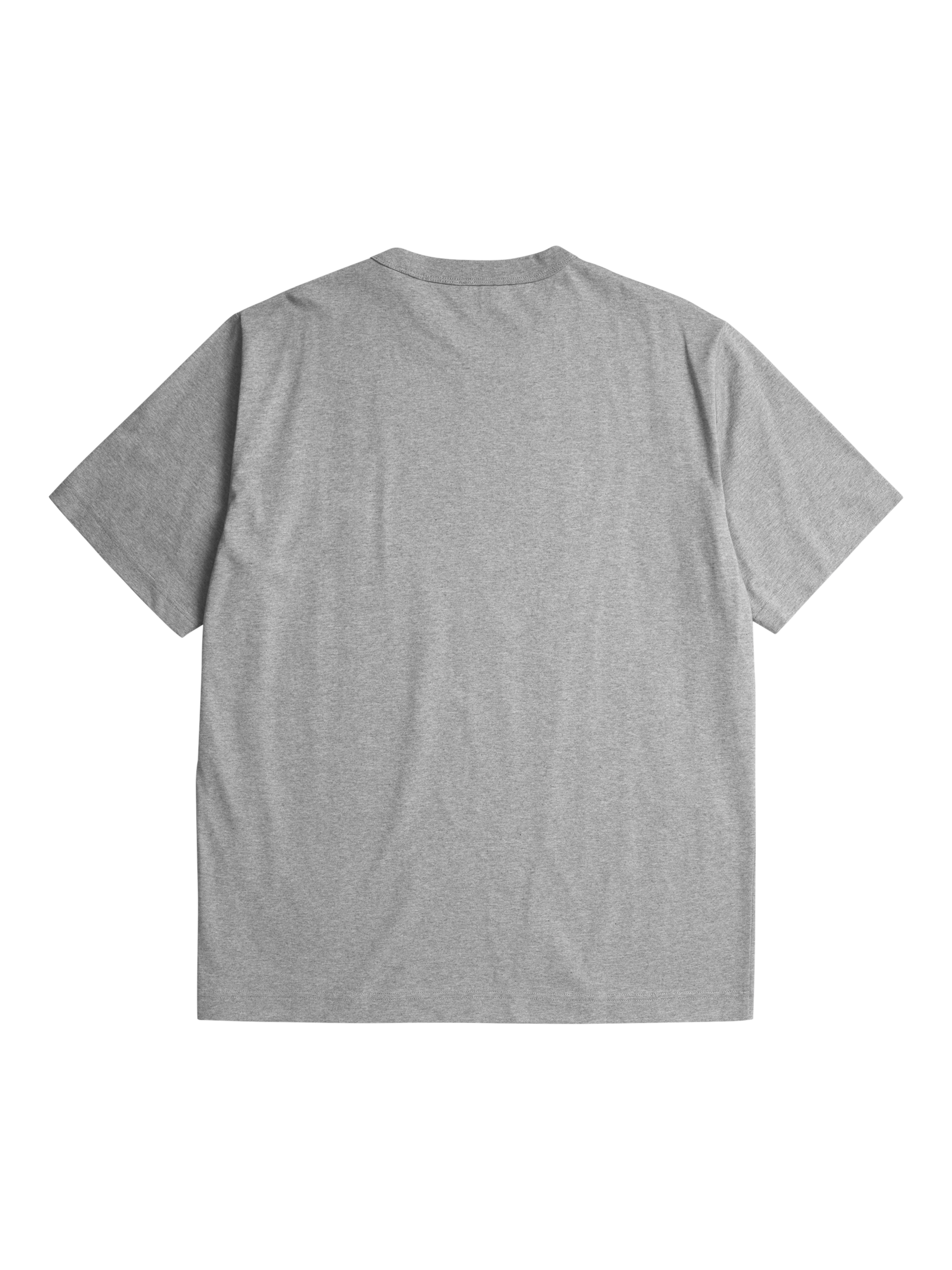 Product image 2 of 3, which shows Norse Projects Holger Cotton Regular Fit Short Sleeve T-Shirt, Grey Melange, S