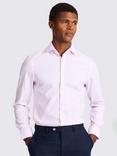Moss Cotton Non-Iron Slim Fit Oxford Shirt, Mid Pink