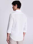 Moss Linen Regular Fit Shirt, White