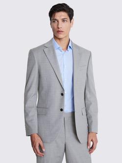 Moss Regular Fit Suit Jacket, Grey