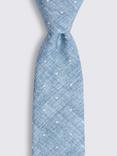 Moss X Bottinelli Silk Dot Tie, Blue