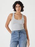 HUSH Scoop Vest, Grey, Grey