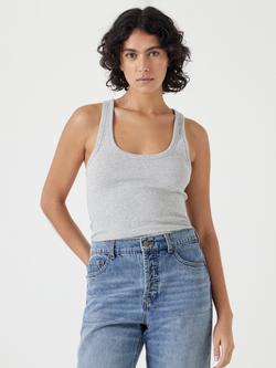 HUSH Scoop Vest, Grey, Grey