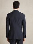 Reiss Dream Wool Blend Slim Fit Single-Breasted Blazer, Bright Blue