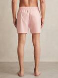 Reiss Cliff Elasticated Swim Shorts, Pink