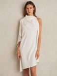 Reiss Ellery Drape Asymmetric Dress