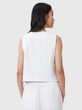 AllSaints Aleida Tri Waistcoat, White